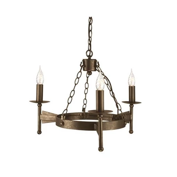ELSTEAD Cromwell 3Lt csillár sötétbronz