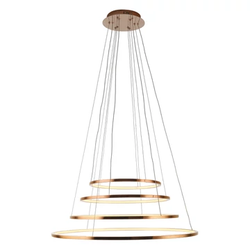 QUEEN Függeszték spirál réz