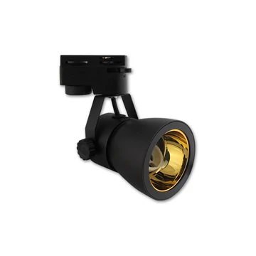 MasterLED Goldi fekete1 fázisú sínre szerehető lámpa keret, GU10-es foglalattal