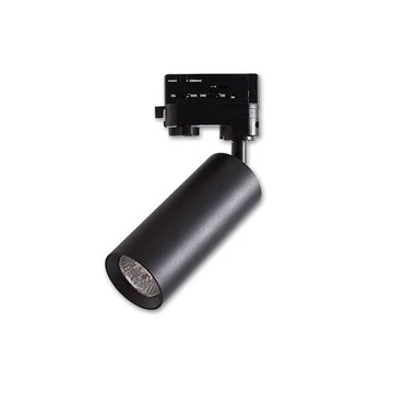 MasterLED Idar 3 fázisú sínre szerelhető lámpa GU10-es foglalattal, fekete