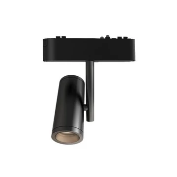 MasterLED LUXO Ringo 8-W-os fekete mágneses sínes lámpa, 4000K, 48V