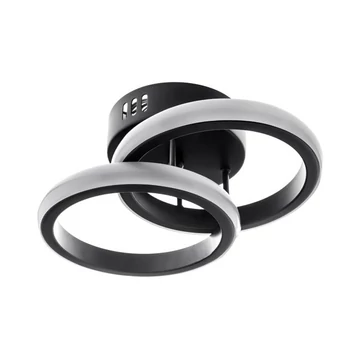 MasterLED Nebula Lyra 13W-os, 4000K, 28x18x9cm fekete színű mennyezeti lámpa