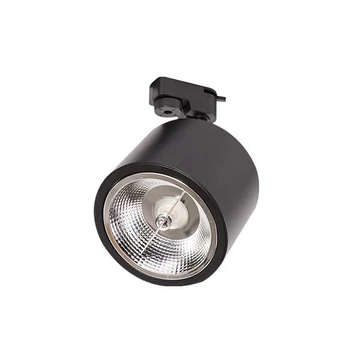 MasterLED Toni fekete sínre szerehető lámpa keret, AR111-es foglalattal