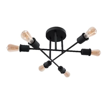 SALLY csillár 6xE27 fekete