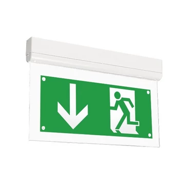 NORMALUX SG-K LED 2.5W 1h 100lm 5700K (hidegfehér) IP20 állandó üzemű irányfény, piktogram szettel együtt 