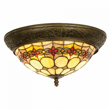 Filamentled Sunderland Tiffany mennyezeti lámpa