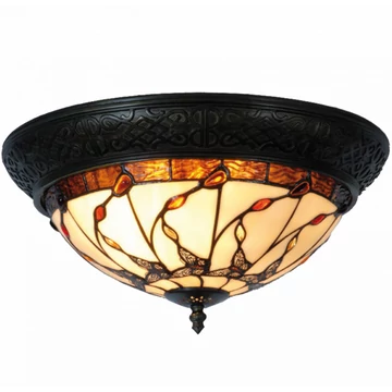 Filamentled Bolton Tiffany mennyezeti lámpa