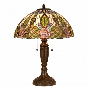 Filamentled Rose Tiffany asztali lámpa