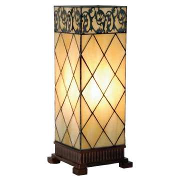 Filamentled Colchester L S Tiffany asztali lámpa