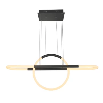 GIROTONDO  LED függeszték 20W fekete
