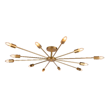 ROXI mennyezeti lámpa arany  12xE27