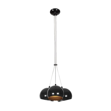 PEARL csillár 3XE27 fekete