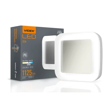 Videx Vika 15 W-os mennyezeti lámpa IP65-ös védettségű