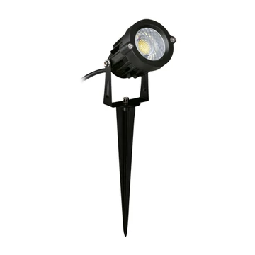 Plant Led 5 Wattos leszúrható fekete lámpa