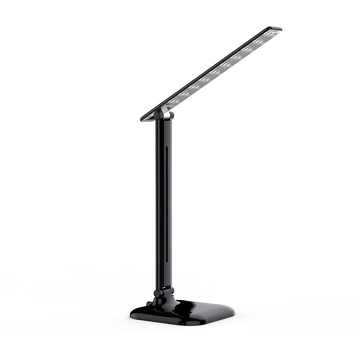 LED asztali lámpa szabályozható fényerő 9W fekete