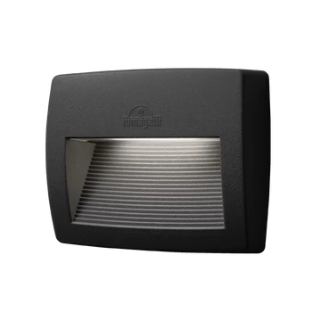 LORENZA 150 LED kültéri fali lámpa 7.5W fekete