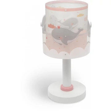 DALBER rózsaszín asztali gyerek lámpa