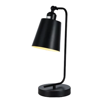 DEREK asztali lámpa 1xE27 fekete