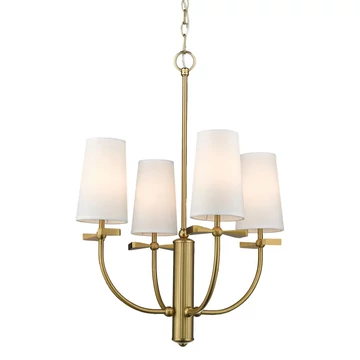  Bow-COS Cosmolight csillár lámpa 4x E14 sárgaréz, fehér