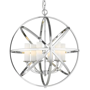 Orlando-COS Cosmolight csillár lámpa gömb 6x E14 króm, savmart