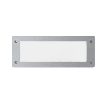 LETI 300GL süllyesztett fali lámpa 1XE27 IP66 szürke