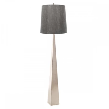Ascent Elstead álló lámpa 181cm acél, sötétszürke, szatén nikkel