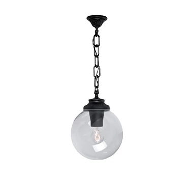 GLOBE 250 kültéri függeszték 1xE27 fekete