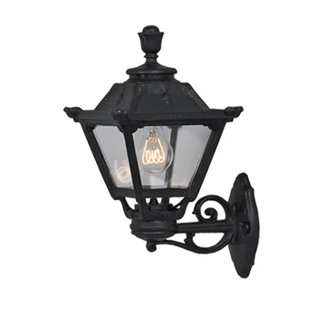 GOLIA kültéri fali lámpa 1xE27 fekete