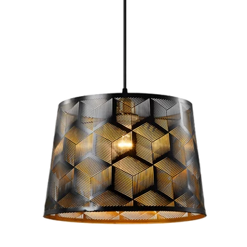 MARSEL 1xE27 fekete/arany