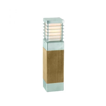 NORLYS HALMSTAD állólámpa 1xE27 szürke, fa 490 mm