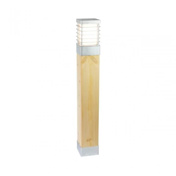 NORLYS HALMSTAD állólámpa 1xE27 szürke, fa 850 mm