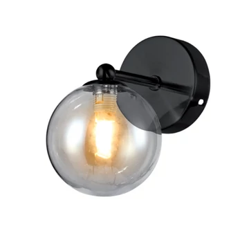 OLENA fali lámpa 1xG9 fekete