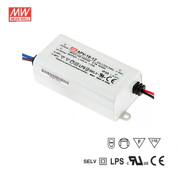 Meanwell beltéri trafó APV-16-12 12V 16W