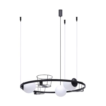 Zuma Line Pendant PLANT 5005 3xE27 black/white