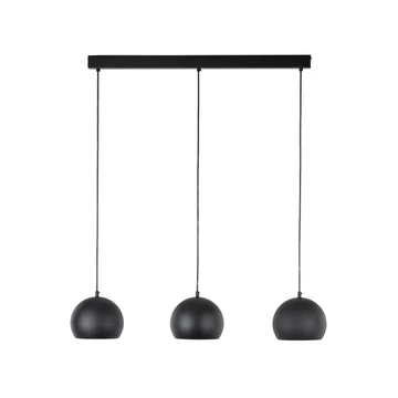 TK Lighting Pendant ZOE 10169 3xE27 black