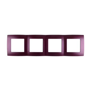 CITY NÉGYES KERET PANEL, BORDÓ METÁL