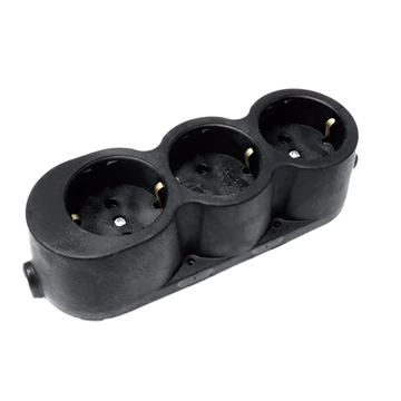 GUMI DUGALJ 3-AS LAPOS VEZETÉKEZHETŐ 16A FEKETE