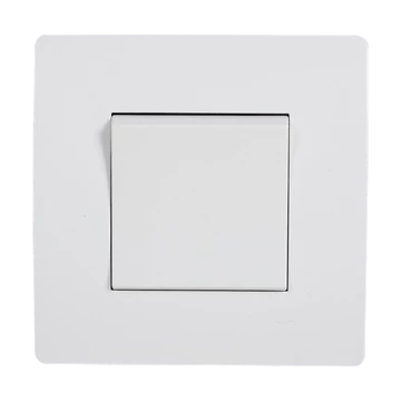 EL BASIC TG115 1 BUTTON CROSS WAY SWITCH WHITE-OLD