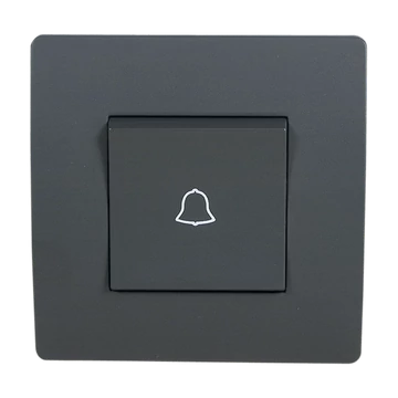 EL BASIC TG112 DOORBELL SWITCH GRAPHITE-OLD