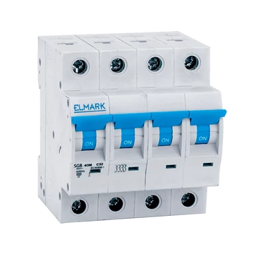 NEW KISMEGSZAKÍTÓ C64N 16A 4P 6kA CURVE B