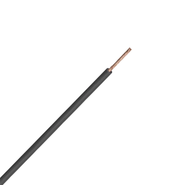 KÁBELVEZETŐ H05V-K 1X1mm² 0.3/0.5kV FEKETE