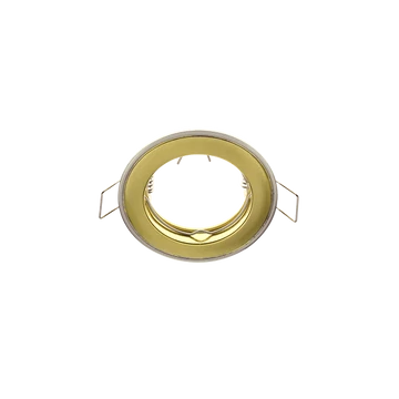 SA-71 SPOTVILÁGÍTÁS ALUÖNTVÉNY TEST SZATÉN ARANY/KRÓM  12V MR16 LÁMPÁHOZ 