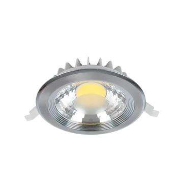 RDLCOB LEDES MÉLYSUGÁRZÓ 15W 2700K-3000K 230V SZATÉN NIKKEL 