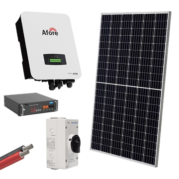 HYBR. SOLAR SYSTEM 3P/10kW 560W PANELS