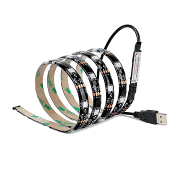 USB LED SZALAG 5050 5VDC 30PCS/M IP20 RGB 3m