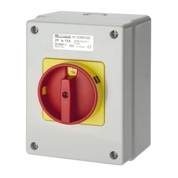 EC660 SURFACE SCHUNTING SWITCH 3P 100A RED