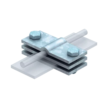EARTH CONNECTION CLAMP FOR STEEL STRIP