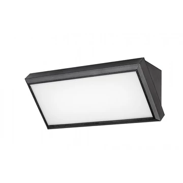  Rapla Rabalux fali lámpa 1x LED 1000lm 4000K IP54 fekete, opál