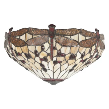 Filamentled Dragonfly W Tiffany mennyezeti lámpa