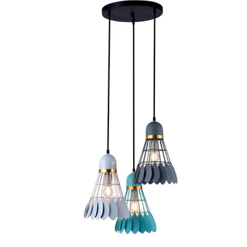 SHUTTLE függeszték 3xE27 fehér,szürke, zöld